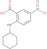 2-(Cyclohexylamino)-5-nitrobenzoic acid