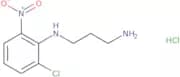 N-(2-Chloro-6-nitrophenyl)propane-1,3-diamine hydrochloride