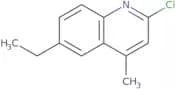 2-Chloro-6-ethyl-4-methylquinoline