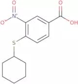 4-(Cyclohexylthio)-3-nitrobenzoic acid