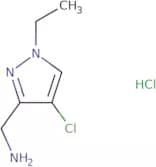[(4-Chloro-1-ethyl-1H-pyrazol-3-yl)methyl]amine