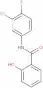 N-(3-Chloro-4-fluorophenyl)-2-hydroxybenzamide