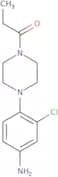 [3-Chloro-4-(4-propionylpiperazin-1-yl)phenyl]amine