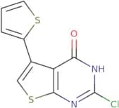 2-Chloro-5-(2-thienyl)thieno[2,3-d]pyrimidin-4(3H)-one