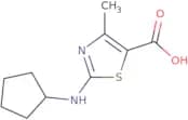2-(Cyclopentylamino)-4-methyl-1,3-thiazole-5-carboxylic acid