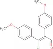 3-Chloro-2,3-bis(4-methoxyphenyl)acrylaldehyde