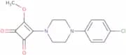 3-[4-(4-Chlorophenyl)piperazin-1-yl]-4-methoxycyclobut-3-ene-1,2-dione
