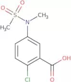 2-Chloro-5-[methyl(methylsulfonyl)amino]benzoic acid