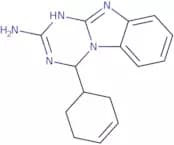 4-Cyclohex-3-en-1-yl-1,4-dihydro[1,3,5]triazino[1,2-a]benzimidazol-2-amine