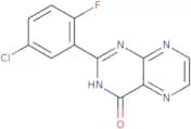 2-(5-Chloro-2-fluorophenyl)pteridin-4(3H)-one