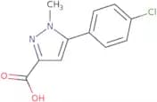 5-(4-Chlorophenyl)-1-methyl-1H-pyrazole-3-carboxylic acid