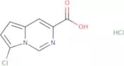 7-Chloropyrrolo[1,2-c]pyrimidine-3-carboxylic acid hydrochloride