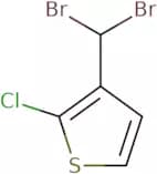 2-Chloro-3-(dibromomethyl)thiophene