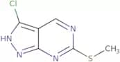 3-Chloro-6-(methylthio)-1H-pyrazolo[3,4-d]pyrimidine