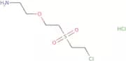 2-[2-(2-Chloroethl)sulfonyl]ethoxyethanamineHydrochloride