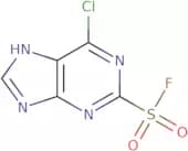 6-Chloro-9H-purine-2-sulfonylfluoride
