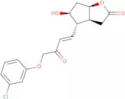[3aa,4a(E),5b,6aa]-4-[4-(3-Chlorophenoxy)-3-oxo-1-butenyl]hexahydro-5-hydroxy-2H-cyclopenta[b]fura…