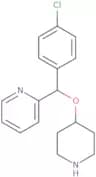 2-[(4-Chlorophenyl)(4-piperidinyloxy)methyl]-pyridine
