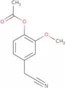 4-(Cyanomethyl)-2-methoxyphenyl acetate