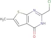 2-(chloromethyl)-6-methylthieno[2,3-d]pyrimidin-4(3H)-one(SALTDATA: FREE)
