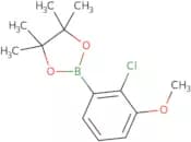 2-(2-Chloro-3-methoxyphenyl)-4,4,5,5-tetramethyl-[1,3,2]dioxaborolane