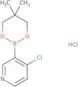 4-Chloro-3-(5,5-dimethyl-1,3,2-dioxaborinan-2-yl)pyridine, HCl
