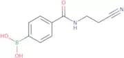 4-(2-Cyanoethylaminocarbonyl)phenylboronic acid