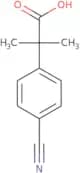 2-(4-Cyanophenyl)-2-methylpropanoic acid