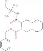 (3S,4aS,8aS)-2-Carbobenzyloxy-decahydro-N-(2-hydroxy-1,1-dimethylethyl)-3-isoquinolinecarboxamide