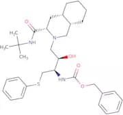 [3S-(3S,4aS,8aS,2'R,3'R)]-2-[3'-N-Cbz-amino-2'-hydroxy-4'-(phenyl)thio]butyldecahydroisoquinoline-…