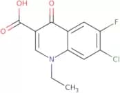 7-Chloro-1-ethyl-6-fluoro-1,4-dihydro-4-oxoquinoline-3-carboxylic acid