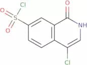 4-Chloro-1-hydroxy-7-isoquinolinesulfonyl chloride