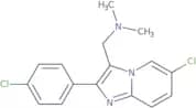 6-Chloro-2-(4-chlorophenyl)-N,N-dimethylimidazo[1,2-a]pyridine-3-methanamine