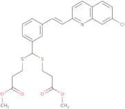 3,3'-[[[3-[(1E)-2-(7-Chloro-2-quinolinyl)ethenyl]phenyl]methylene]bis(thio)]bis-propanoic acid 1,1…