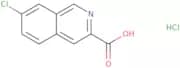 7-Chloro-3-isoquinolinecarboxylic acid hydrochloride
