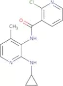 2-Chloro-N-[2-(cyclopropylamino)-4-methyl-3-pyridinyl]-3-pyridinecarboxamide