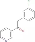 2-(3-Chlorophenyl)-1-(3-pyridinyl)-1-ethanone