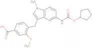 4-[[5-[[(Cyclopentyloxy)carbonyl]amino]-1-methyl-1H-indol-3-yl]methyl]-3-methoxybenzoic acid