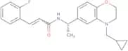 (S)-N-[1-(4-Cyclopropylmethyl-3,4-dihydro-2H-benzo[1,4]oxazin-6-yl)-ethyl]-3-(2-fluoro-phenyl)acry…
