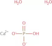 Calcium hydrogenphosphate dihydrate
