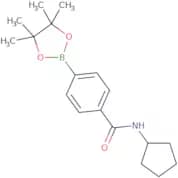 N-Cyclopentyl-4-(4,4,5,5-tetraMethyl-1,3,2-dioxaborolan-2-yl)benzaMide