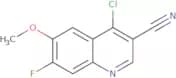 4-Chloro-7-fluoro-6-methoxy-quinoline-3-carbonitrile