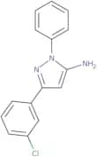 3-(3-Chlorophenyl)-1-phenyl-1H-pyrazol-5-amine