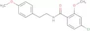 4-Chloro-2-methoxy-N-[2-(4-methoxyphenyl)ethyl]benzamide