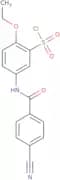 5-(4-Cyanobenzoylamino)-2-ethoxy-benzenesulfonyl chloride