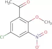 1-(5-Chloro-2-methoxy-3-nitrophenyl)ethanone