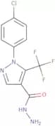 1-(4-Chlorophenyl)-5-(trifluoromethyl)-1H-pyrazole-4-carbohydrazide