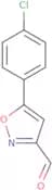 5-(4-Chlorophenyl)isoxazole-3-carboxaldehyde