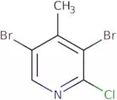 2-Chloro-3,5-dibromo-4-methylpyridine