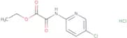 2-[(5-Chloropyridin-2-yl)amino]-2-oxoacetic acid ethyl ester monohydrochloride